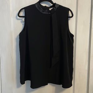 Black, high neck Blouse
